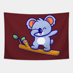 Dapping Koala Bear Tapestry