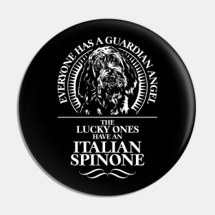Italian Spinone Guardian Angel dog sayings Pin
