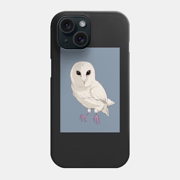 Snowy Owl Phone Case by nikkicischke