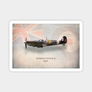 Supermarine Spitfire Mk Vb BM597 Magnet