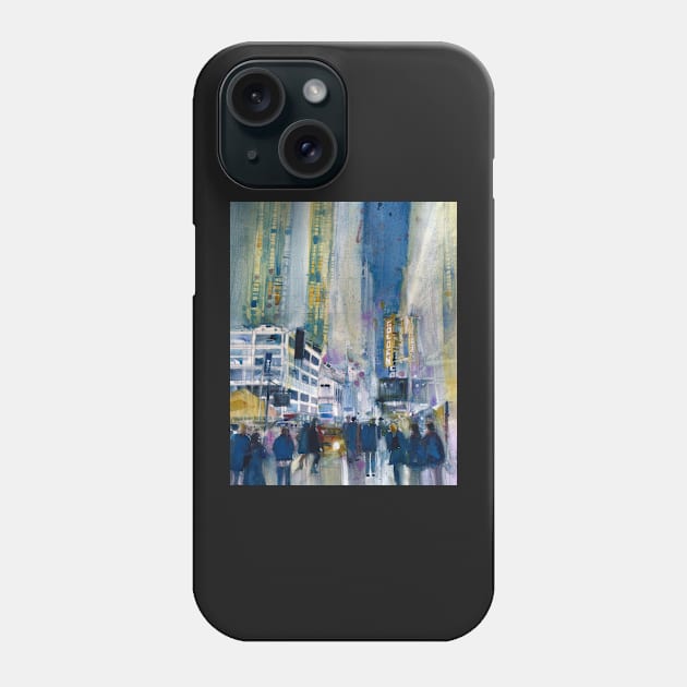 Midnight on Broadway Phone Case by dfrdesign