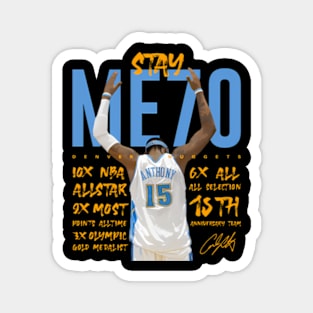 Carmelo Anthony Stayme7O Magnet