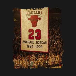 Michael Jordan, 1994 Chicago Bulls Retirement Ceremony T-Shirt