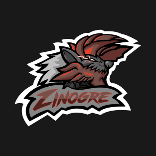 Stygian Zinogre Mascot Logo v.2 T-Shirt