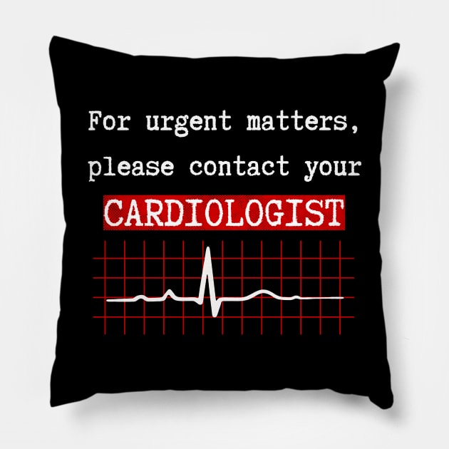 Cardiology Pillow by GR-ART