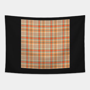 Plaid Pattern Tapestry