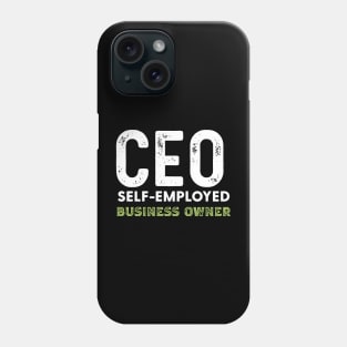 CEO small business owner Phone Case