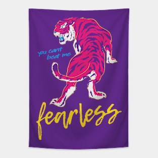 Neon Fearless Tapestry