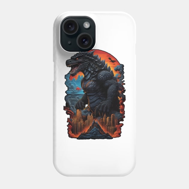 Godzilla Phone Case by ahmadist