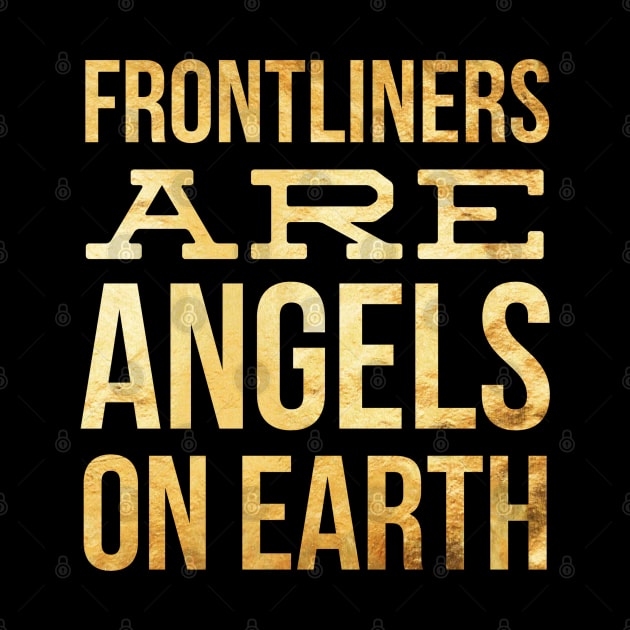 Nurse Frontliners Are Angels On Earth by coloringiship