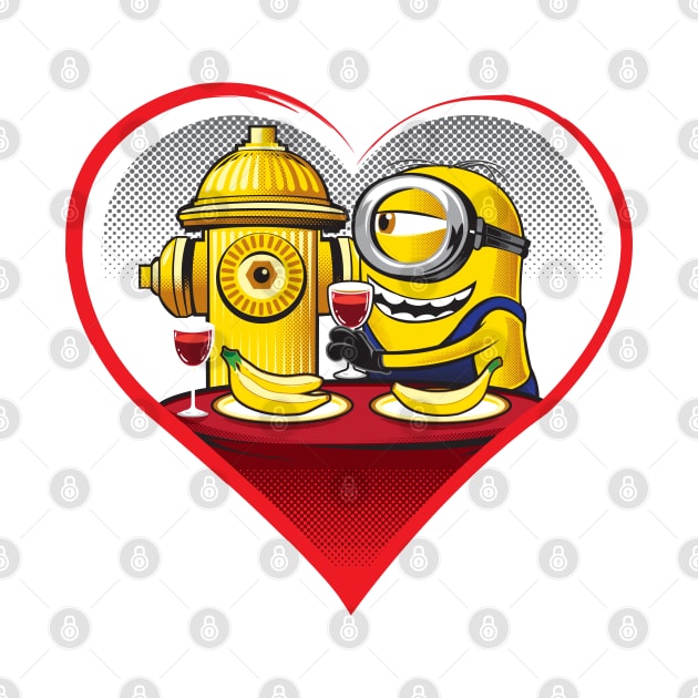 MINION IN LOVE by MatamorosGraphicDesign