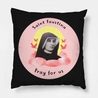 Saint Faustina Pillow