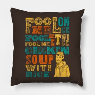 Fool Me Chicken Rice Pillow