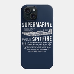 Supermarine Spitfire Phone Case