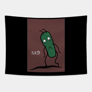 Sad boy t-shirt Tapestry