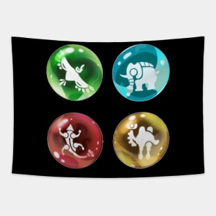 Zelda Champion Orbs Tapestry