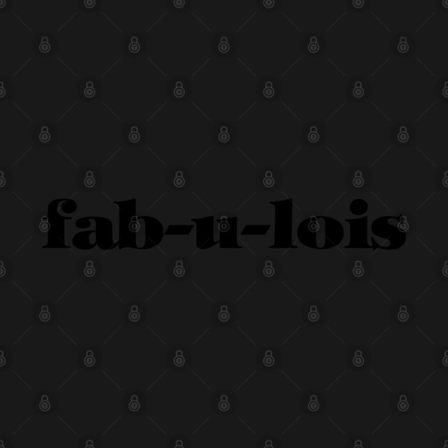 Fab-u-Lois Black by loeye