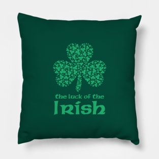 The Luck of The Irish Design. Pillow