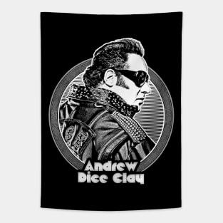 Andrew Dice Clay /// Retro Style Fan Design Tapestry