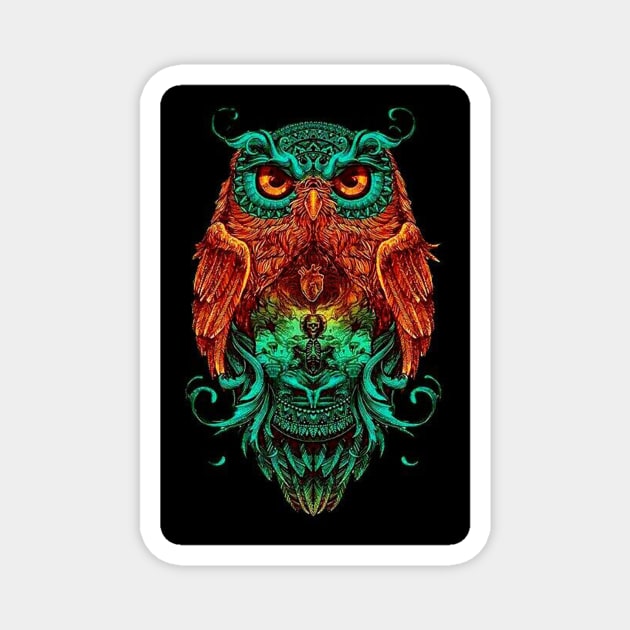 Owl 4 Magnet by TheBossBabe