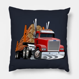 Cartoon truck Pillow