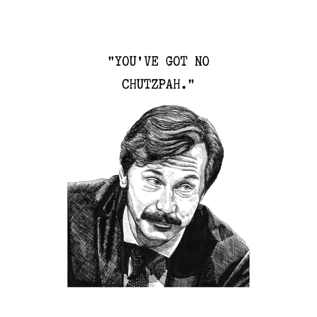 Mike Wozniak, Taskmaster, “You’ve got no chutzpah.” by DoodlerLoodles