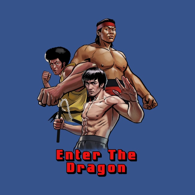 Enter The Dragon by ohshirtdotnet