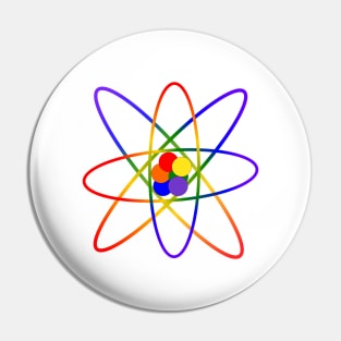 Atomic Pride Pin