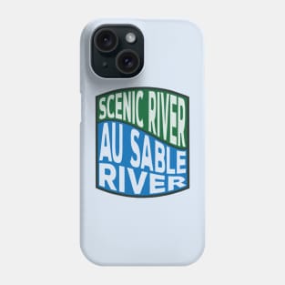 Au Sable River Scenic River Wave Phone Case