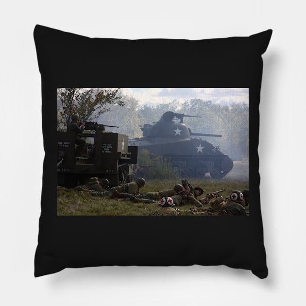 Fog of War Pillow by lyle58