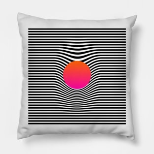 gravity (hot summer) Pillow