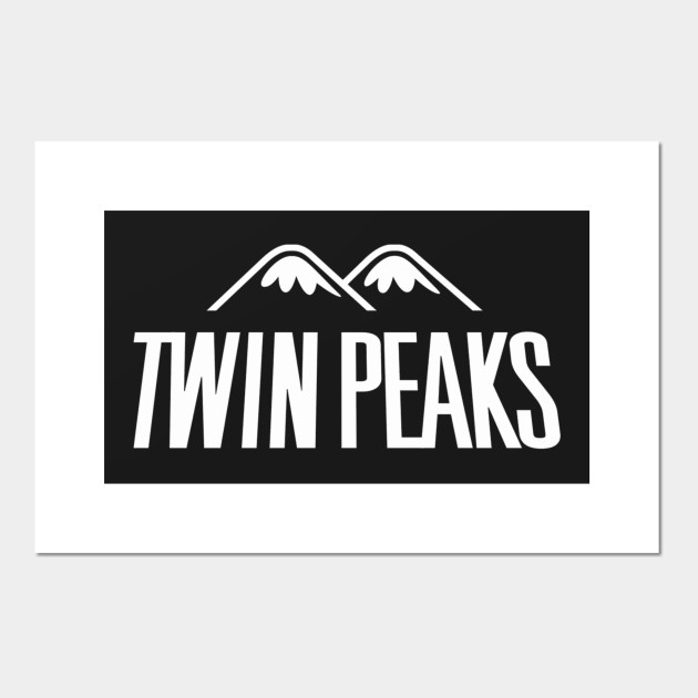 Twin Peaks Logo Twin Peaks Posters And Art Prints Teepublic