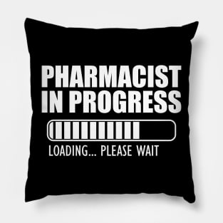 Pharmacist in progress loading w Pillow