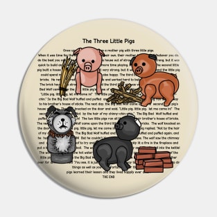 The Three Little Pigs Story Pin