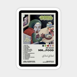 The Illest Villain MF DOOM Forever Magnet