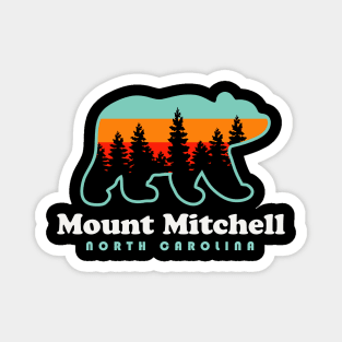 Mount Mitchell Hike North Carolina Black Mountain Range Magnet