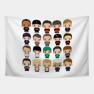 cute f1 2023 class Tapestry