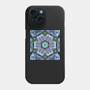 Circuitboard fire Kaleidoscope Pattern (Seamless) 2 Phone Case