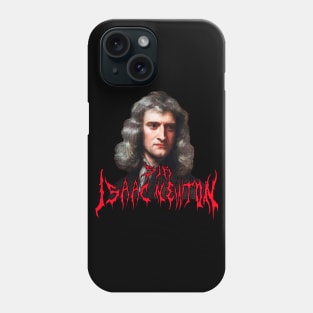 Sir Isaac Newton Metal Phone Case