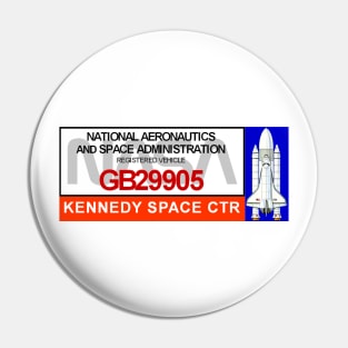 Kennedy Space Center Vehicle Pass Pin