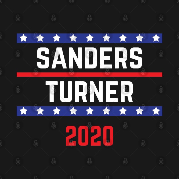 Bernie Sanders 2020 and Nina Turner on the One Ticket Vintage by YourGoods