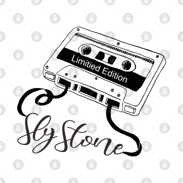 Sly Stone - Limitied Cassette by blooddragonbest