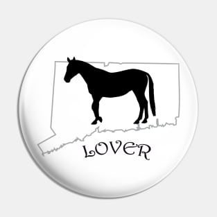 Connecticut Horse Lover Gift Pin