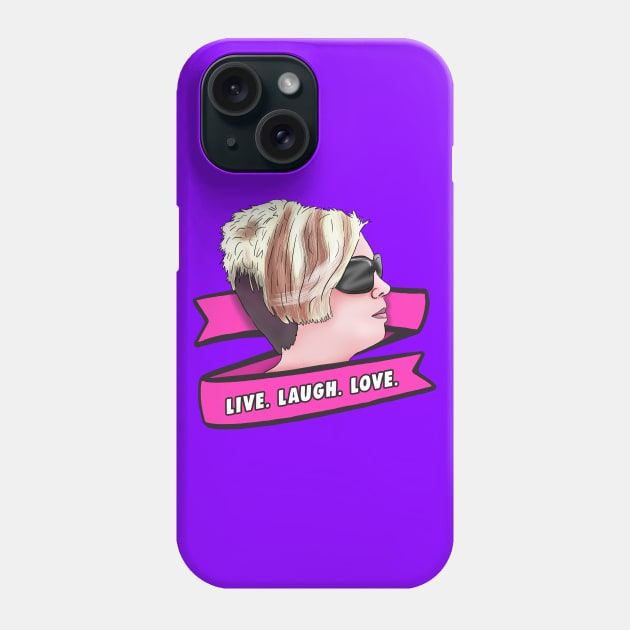 Karen Live Laugh Love Manager Memes | Speak to The Manager Haircut Phone Case by Barnyardy