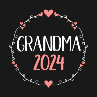 Grandma 2024 for new grandmother T-Shirt