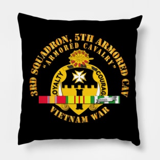 3rd Squadron, 5th Armored Cav w SVC Pillow