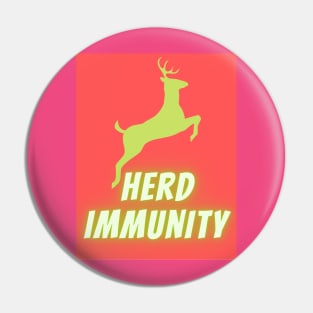 Herd immunity Pin