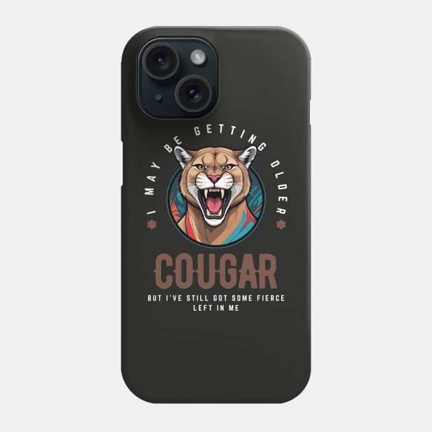 Cougar Phone Case by Pearsville