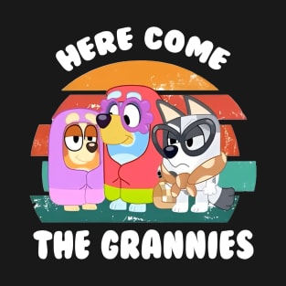 Here come the grannies - Retro T-Shirt