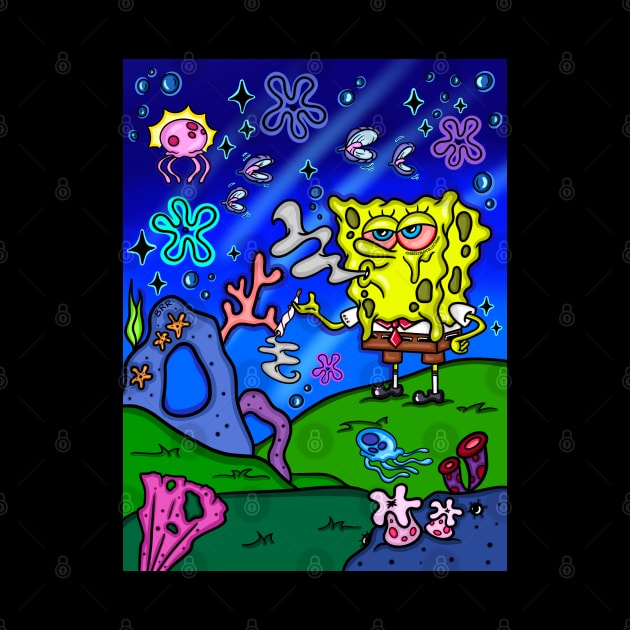Stoney Sponge by BreezyArtCollections 